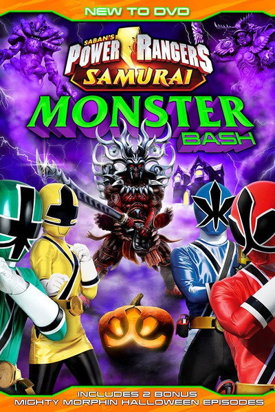Póster de Power Rangers Monster Bash Halloween Special