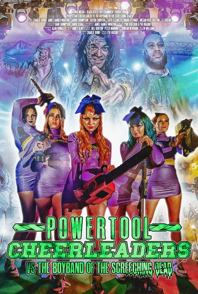 Póster de Powertool Cheerleaders vs the Boyband of the Screeching Dead