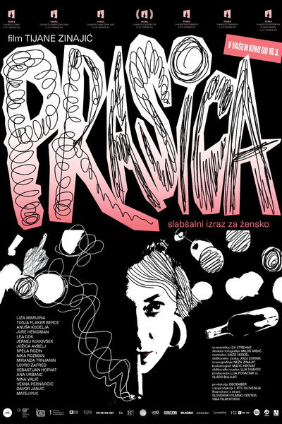 Póster de Prasica, slabsalni izraz za zensko