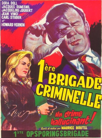 Póster de Première brigade criminelle (Dossier Interpol M.A.T. 444)