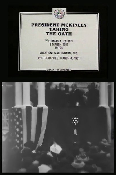 Póster de President McKinley Taking the Oath
