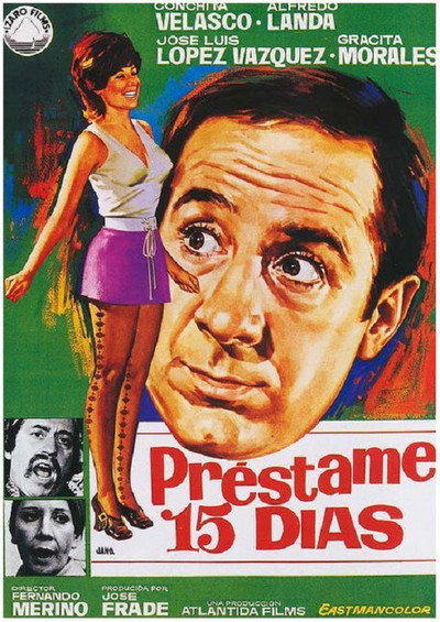 Póster de Préstame 15 días