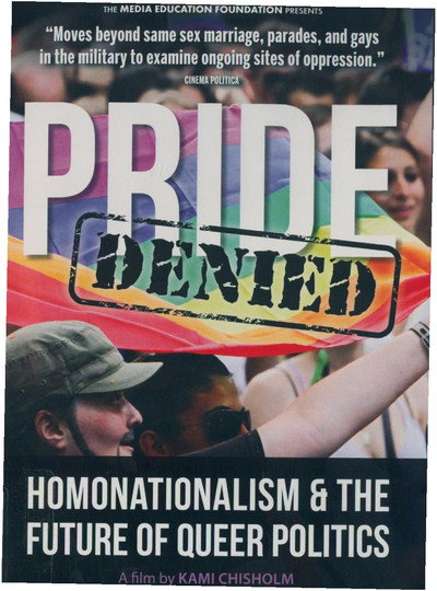 Póster de Pride Denied: Homonationalism and the Future of Queer Politics