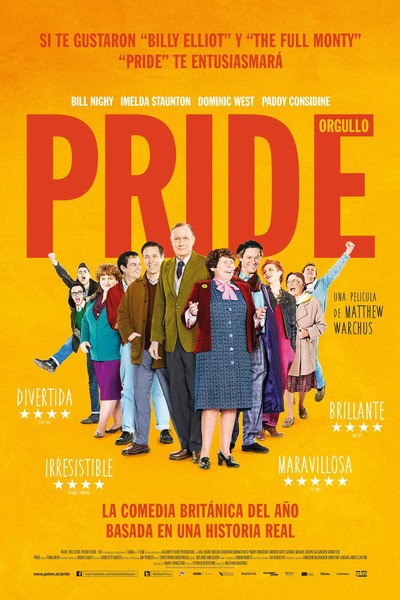 Póster de Pride: orgullo y esperanza
