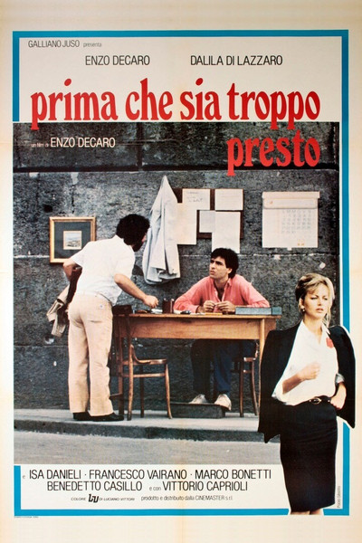 Póster de Prima che sia troppo presto