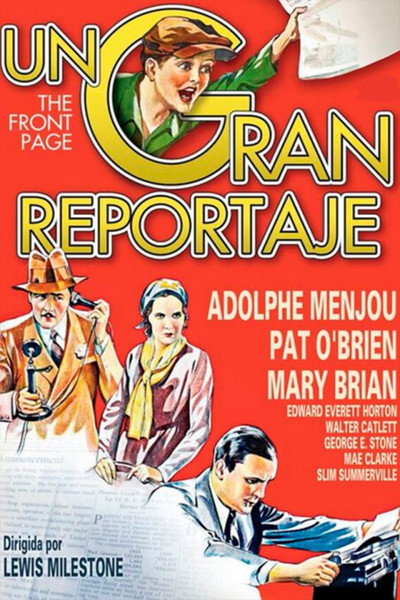 Póster de Primera plana