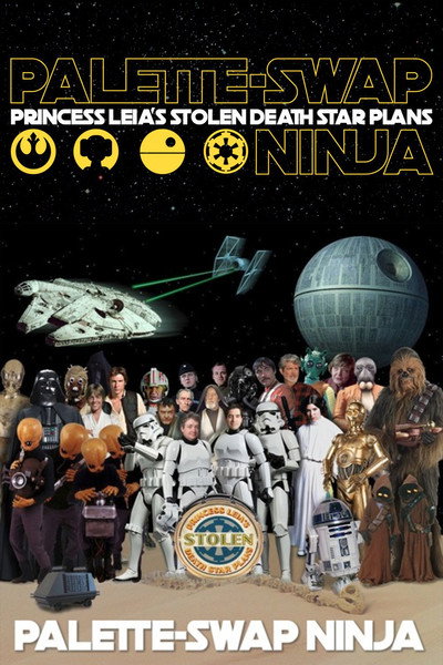 Póster de Princess Leia's Stolen Death Star Plans