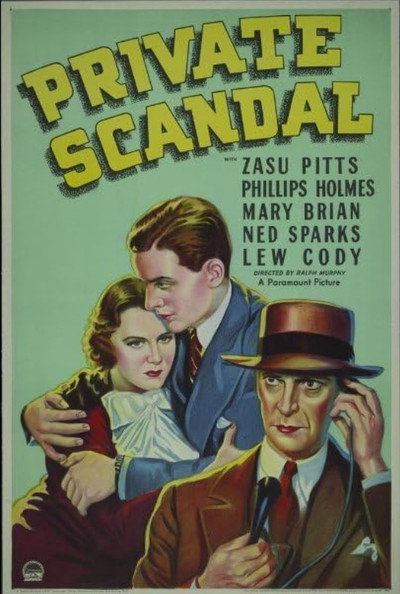 Póster de Private Scandal