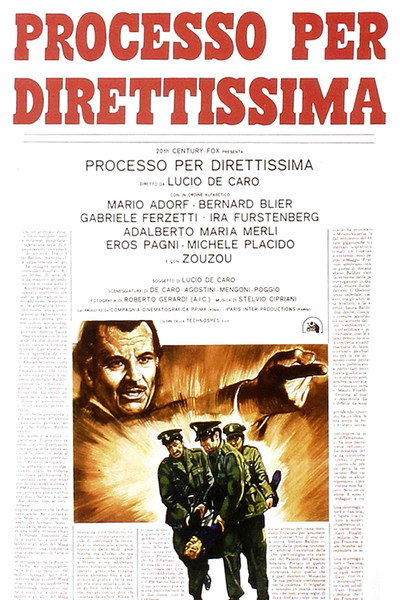 Póster de Processo per direttissima