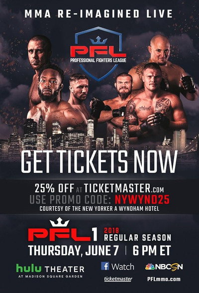 Póster de Professional Fighters League 2018 #1: Regular Season