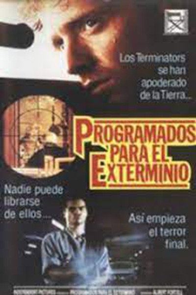 Póster de Programados para el exterminio
