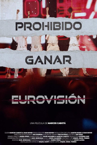 Póster de Prohibido ganar Eurovisión