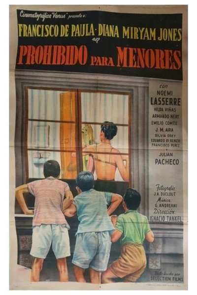 Póster de Prohibido para menores