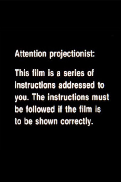 Póster de Projection Instructions