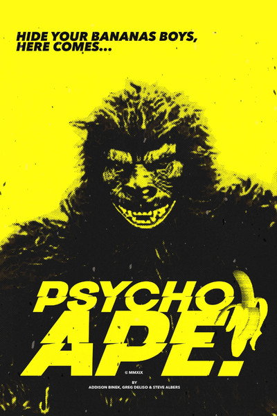Póster de Psycho Ape!