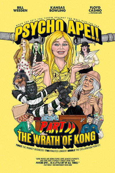 Póster de Psycho Ape: Part II - The Wrath of Kong