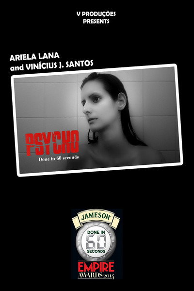 Póster de Psycho - Done in 60 seconds