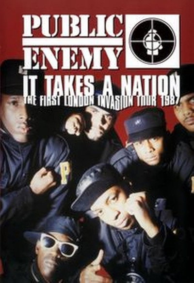 Póster de Public Enemy: It Takes a Nation - The First London Invasion Tour 1987