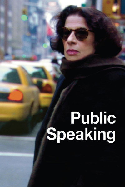 Póster de Public Speaking. Fran Lebowitz por Martin Scorsese