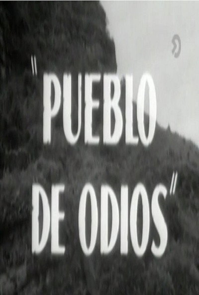 Póster de Pueblo de odios