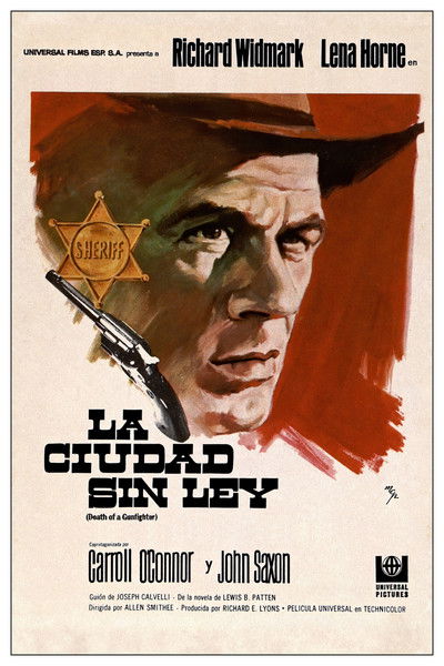 Póster de Pueblo sin ley
