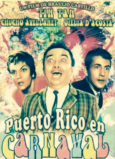 Póster de Puerto Rico en carnaval