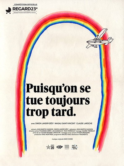 Póster de Puisqu'on se tue toujours trop tard