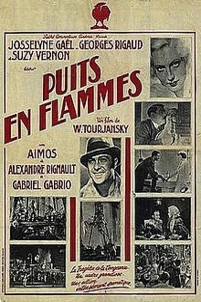 Póster de Puits en flammes