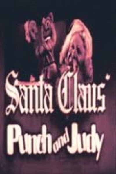 Póster de Punch, Judy y Santa Claus