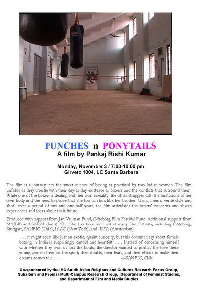 Póster de Punches n Ponytails