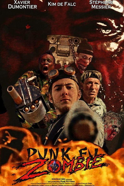 Póster de Punk Fu Zombie