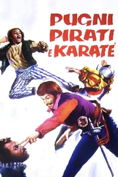 Póster de Puños, piratas y karate