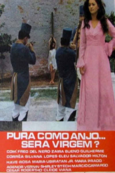 Póster de Pura como un angel... ¿Será virgen?