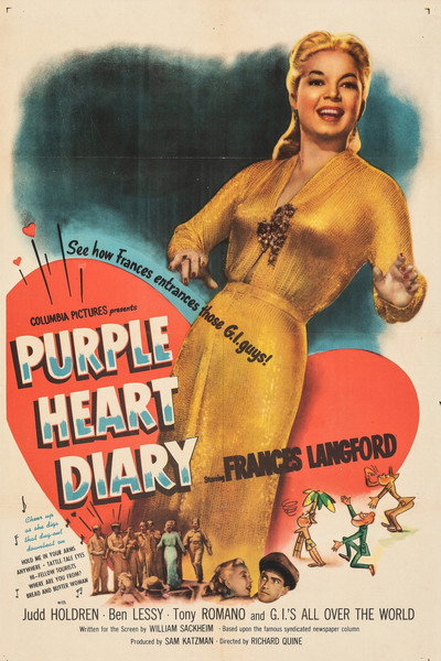 Póster de Purple Heart Diary