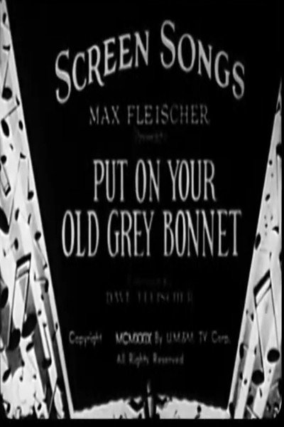 Póster de Put on Your Old Gray Bonnet