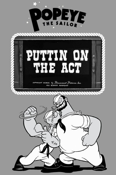 Póster de Puttin on the Act