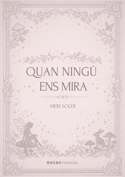 Póster de Quan ningú ens mira