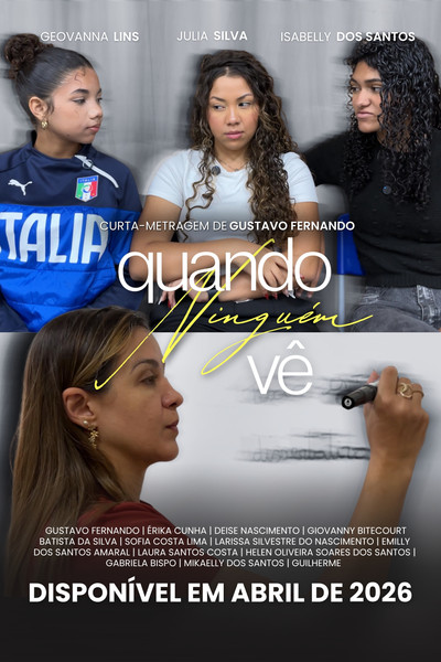 Póster de Quando Ninguém Vê