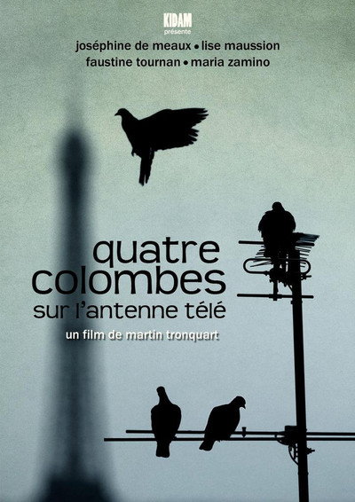 Póster de Quatre colombes sur l'antenne télé