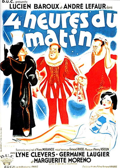 Póster de Quatre heures du matin