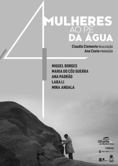 Póster de Quatro Mulheres ao Pé da Água