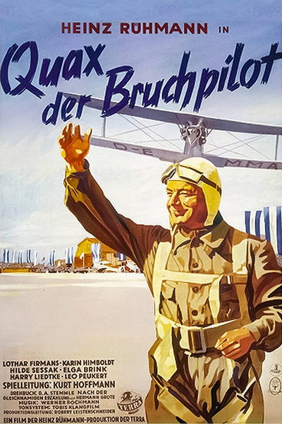 Póster de Quax, el piloto rompetechos