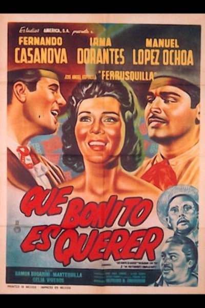 Póster de Qué bonito es querer