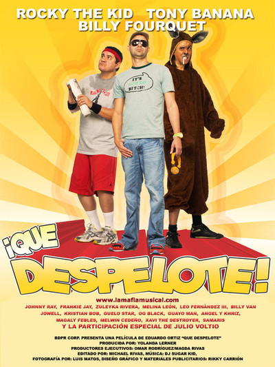 Póster de Qué Despelote! La película