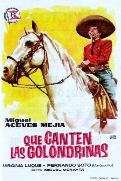 Póster de Que me toquen las golondrinas