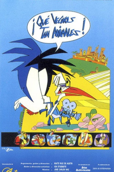 Póster de ¡Qué vecinos tan animales!