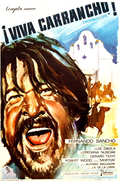 Póster de Que viva Carrancho