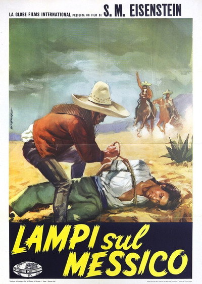 Póster de Que viva México