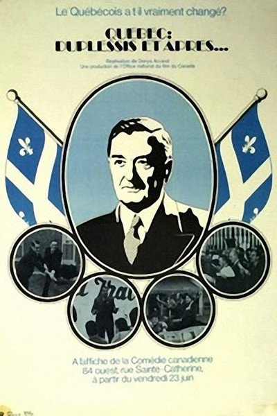 Póster de Québec: Duplessis et après...