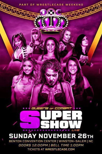 Póster de Queens Of Combat QOC Super Show
